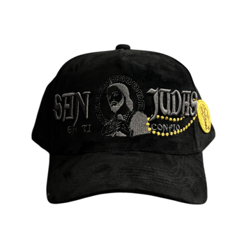 SAN JUDAS MEDALLA BLACK