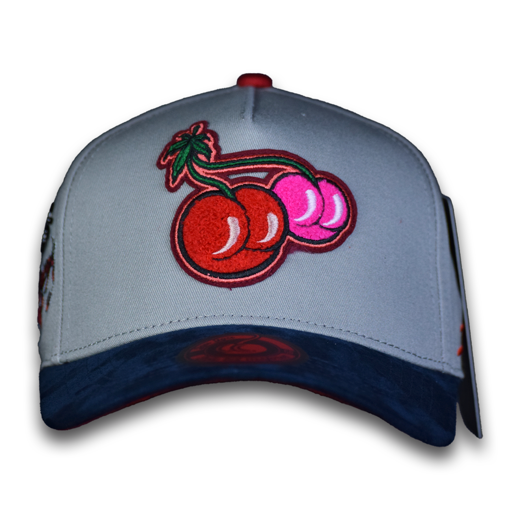 LOU LOU CHERRY GRAY/NAVY