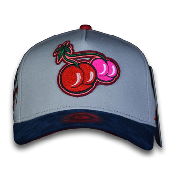 LOU LOU CHERRY GRAY/NAVY