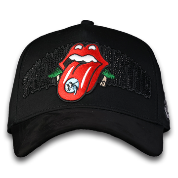 RED TONGUE BLACK